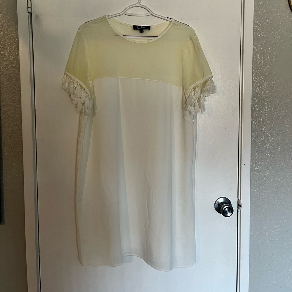 White dress